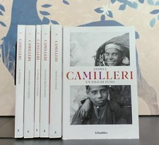 Lotto 6 libri Andrea CAMILLERI