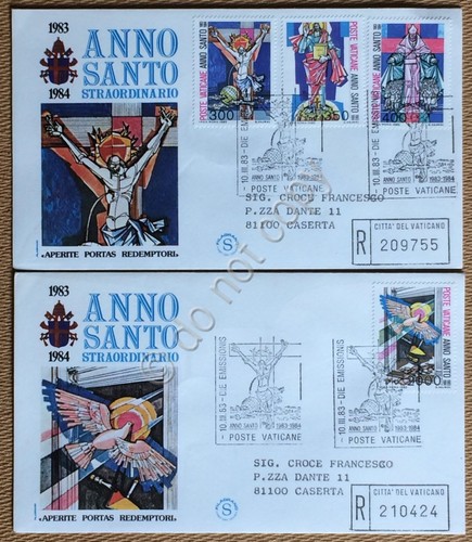 Fdc filagrano vaticano 1983 - fdc,