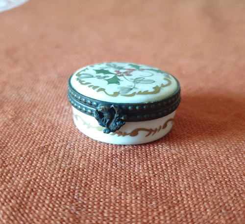 Scatolina tonda piatta