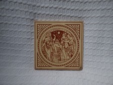 Antica piastrella vittoriana