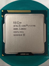 Processore CPU Intel Core i7-3770K 3,5 GHz LGA1155 SR0PL 4Core 8M Cach 5 GT/s DMI