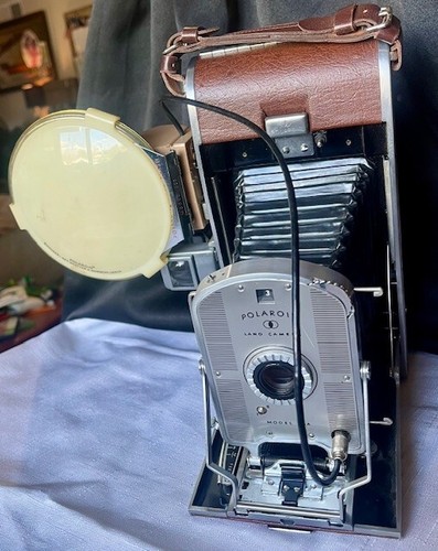 Vintage polaroid land camera - polaroid,