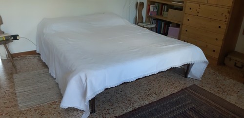 Copriletto matrimoniale - , in
