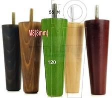 4 Gambe di Ricambio in Legno