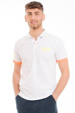 SUN68 POLO LOGO FLUO A31120 01