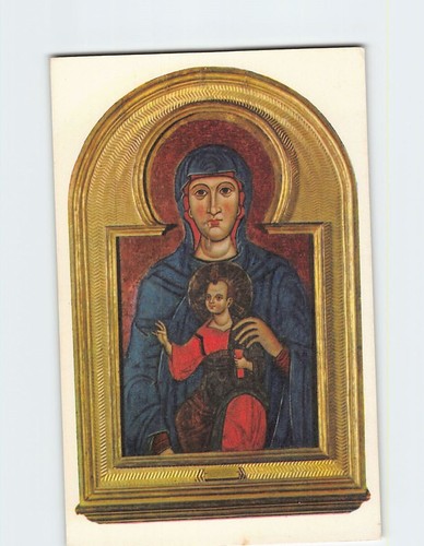 Cartolina madonna con - cartolina,
