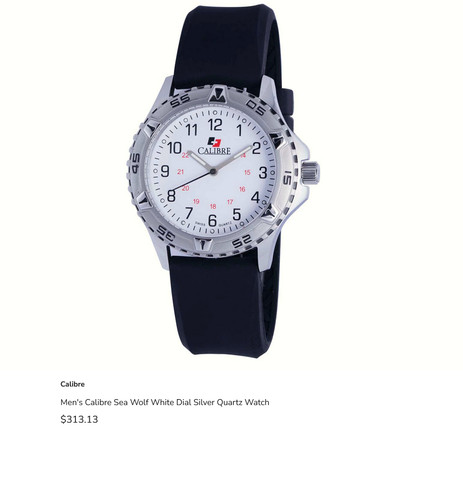 New calibre swiss quartz sea - calibre,