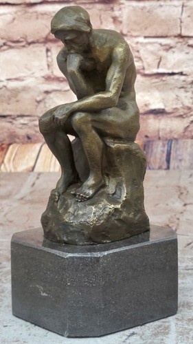 Pensatore rodin simbolo - rodin, di