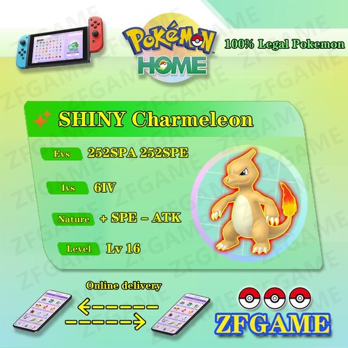 6iv shiny charmeleon - charmeleon, +