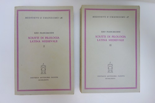 Scritti filologia medievale - di,