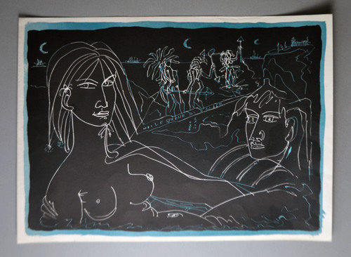 Tono zancanaro litografia - tono,