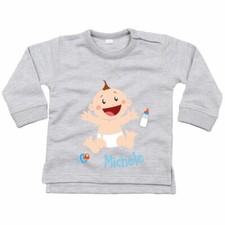 Felpa neonato personalizzata