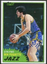 Ben Poquette #105 signed