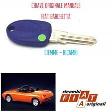 FIAT BARCHETTA 1.8 16V CHIAVE ORIGINALE MANUALE DA INTAGLIARE  1994-2000