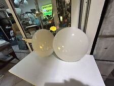 COPPIA DI LAMPADE A PLAFONE 70s GUZZINI ITALIAN DESIGN METACRILATO WALL LAMPS