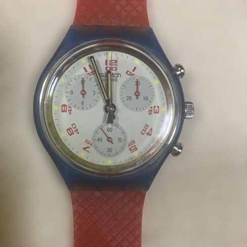 Cronografo swatch jfk usato - swatch,