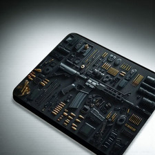Tappetino per mouse fucile AR