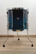 TAMA Superstar Floor Tom Drum 14" - finitura lacca blu acqua sfumato