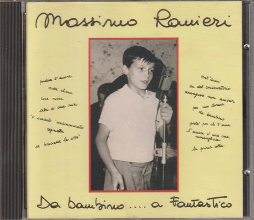 Massimo ranieri raro cd cgd - ranieri,