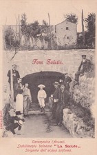 CARAMANICO (Abruzzi) - Stabilimento balneare "La Salute" Sorgente 1900 Cartolina