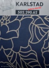 Fodera Ikea Karlstad blu-beige