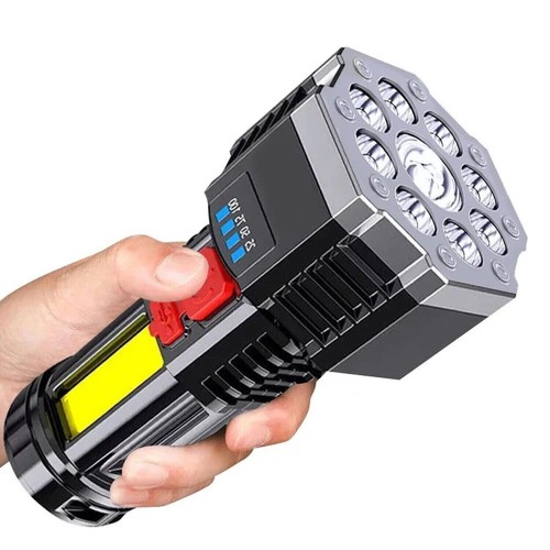 Torcia led ricaricabile - torcia,
