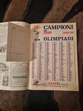 Album Panini Campioni dello Sport 1968-69 Vuoto Ottimo Con Cedole Perfetto Raro