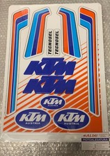 Kit Foglio Adesivi Moto KTM
