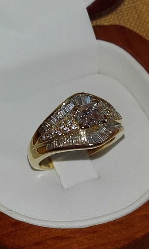 Anello oro giallo con - anello, giallo 