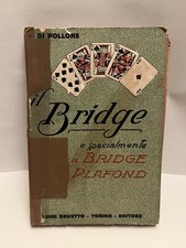 Libro Il Bridge Vintage 1930