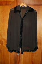 Mondriani - Camicetta donna, Velo nero, tg 42, usata