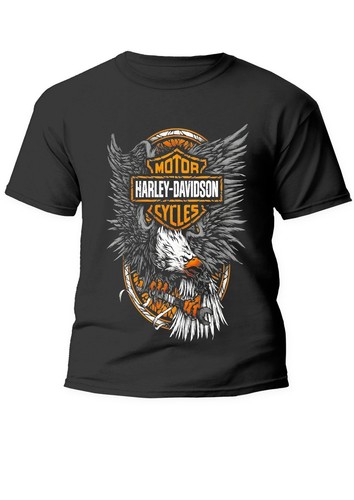 Tee shirt harley davidson - davidson, 100%