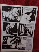 Corrado ROI - 2011 Tavola original art Brendon #79 "La Sposa in nero" Final Page