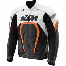 KTM Giacca Pelle Moto Racing