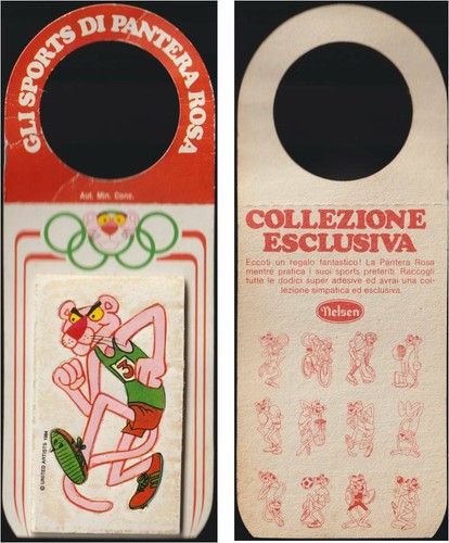 Figurina sagomata pantera - pantera, rosa