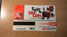 Rara scheda telefonica fiera - rara,
