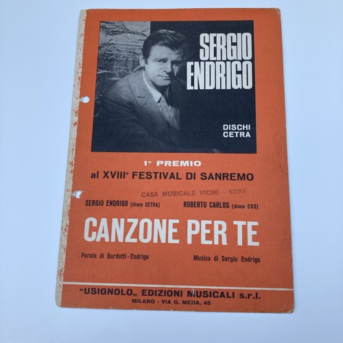 Sergio endrigo canzone per - sergio, te