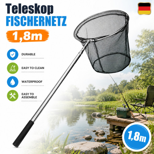 Rastrello pesca telescopico - da,