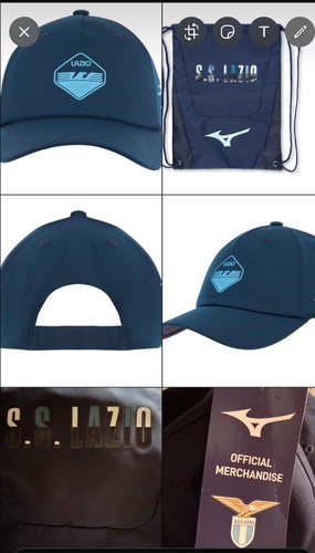 Lotto cappello lazio - ss,