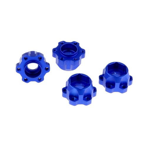 Set mozzi esagonali blu - mozzi, 12