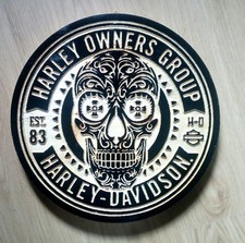 Harley davidson insegna targa