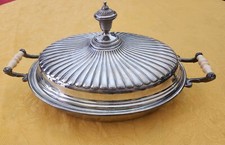 Legumiera in argento antico