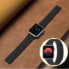 Magnetic Leather Loop Band For