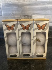 Palline da golf Monarch Butterfly 3 confezioni da 3 Crystal Flogolf Flo Golf