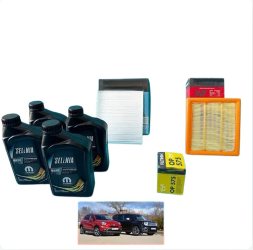 Kit tagliando fiat 500x - tagliando, jeep