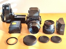 Zenza Bronica etrs 645 + zenzanon MC E II 75mm f 2.8 + 50mm f2.8