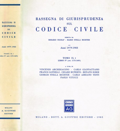 Rassegna giurisprudenza sul - di,