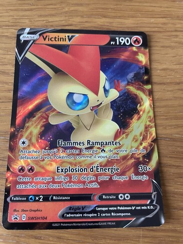 Carte pokemon victini v - pokemon,
