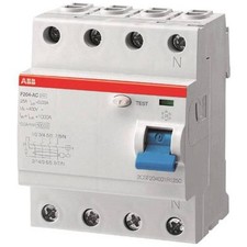 ABB 2CSF204101R1630 F204A-63/0,03 Interruttore differenziale di sicurezza A 4