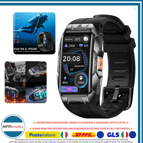 Smartwatch uomo fitness - smartwatch,